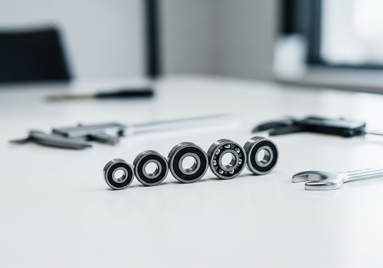 Dispositif de surveillance de l'état d'un roulement connecté à une machine, affichant des diagnostics prédictifs.